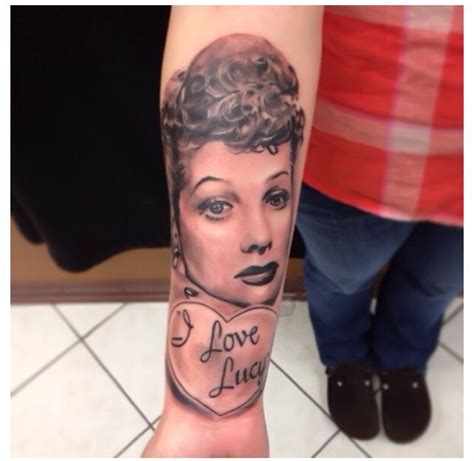 lucy tattoo|I love lucy tattoo